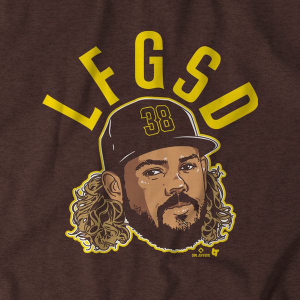 Jorge Alfaro: LFGSD, Adult T-Shirt / 2XL - MLB - Sports Fan Gear | breakingt