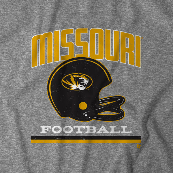 Missouri: Vintage Football Helmet