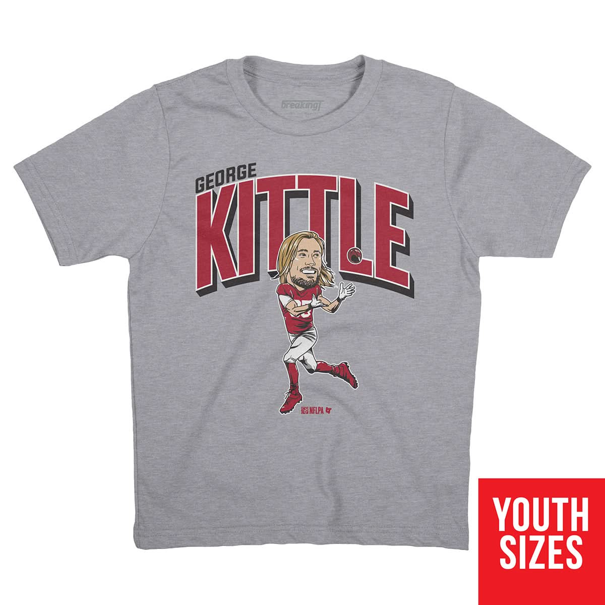 George Kittle: Caricature