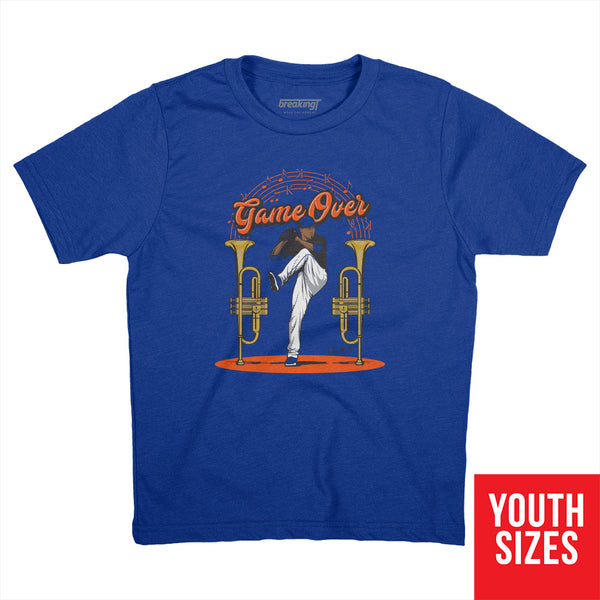 Edwin Diaz: Game Over, Youth T-Shirt / Large - MLB_AthleteLogos - Sports Fan Gear | breakingt