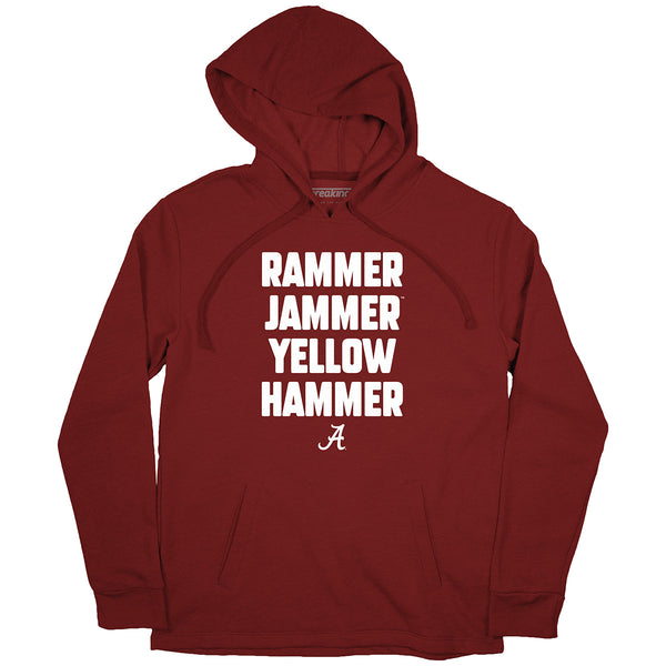 Alabama Football Slogan: Rammer Jammer Yellow Hammer