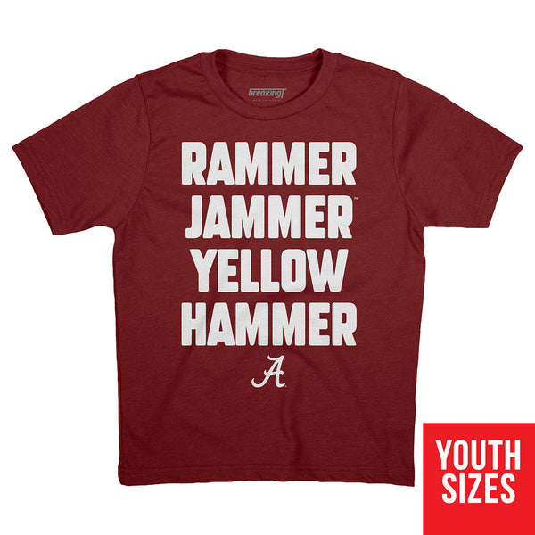 Alabama Football Slogan: Rammer Jammer Yellow Hammer