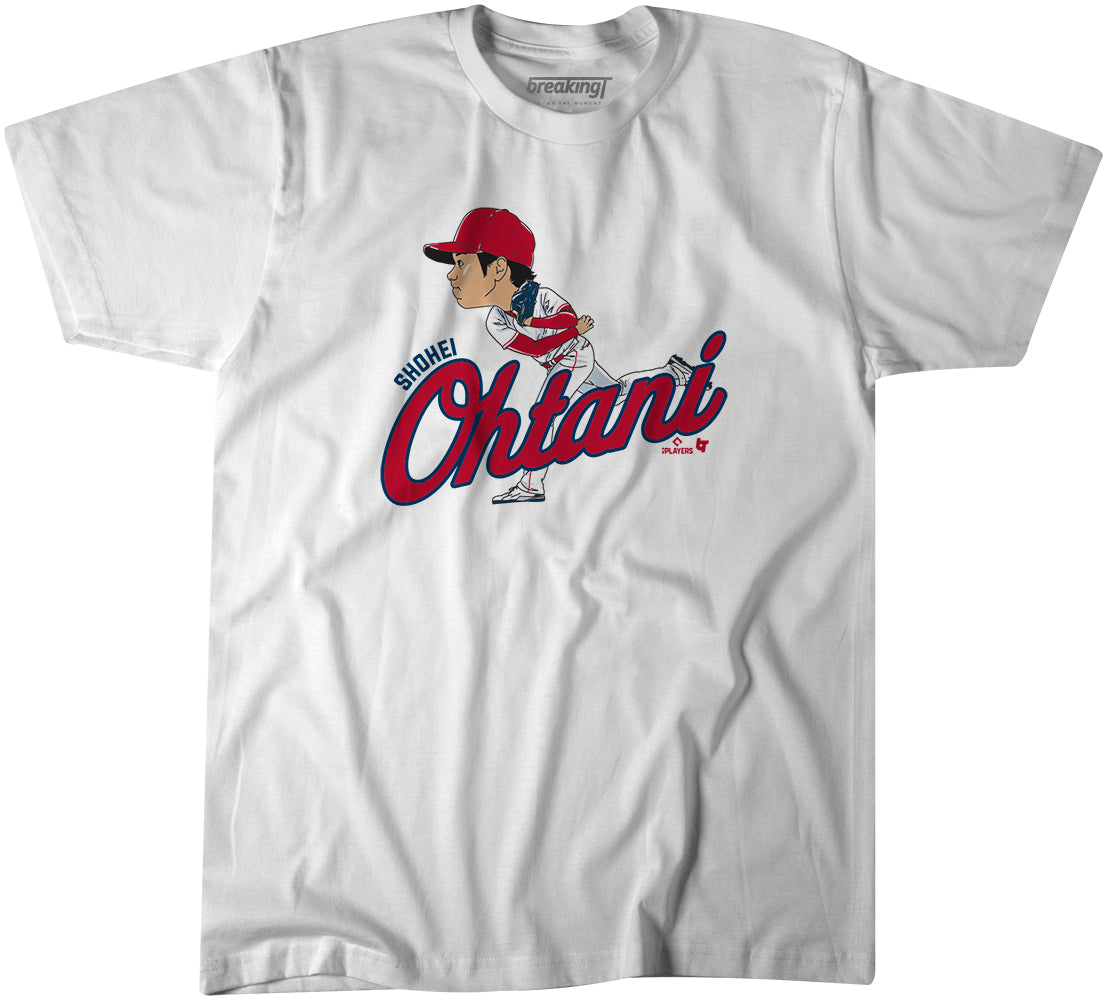 Shohei Ohtani: Bat Flip, Youth T-Shirt / Large - MLB - Sports Fan Gear | breakingt