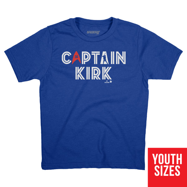 Alejandro Kirk: Captain Kirk Shirt+Hoodie, Toronto - MLBPA - BreakingT