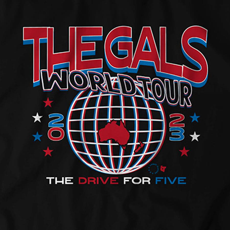 The Gals 2023 World Tour Adult T-Shirt