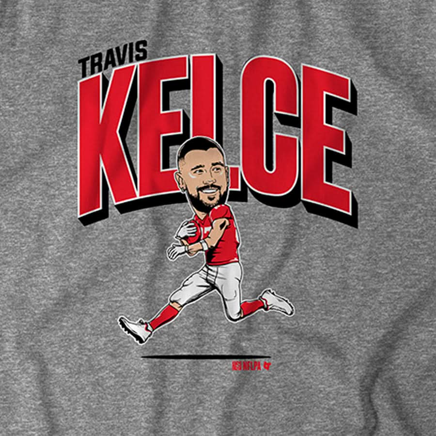 Travis Kelce: Caricature