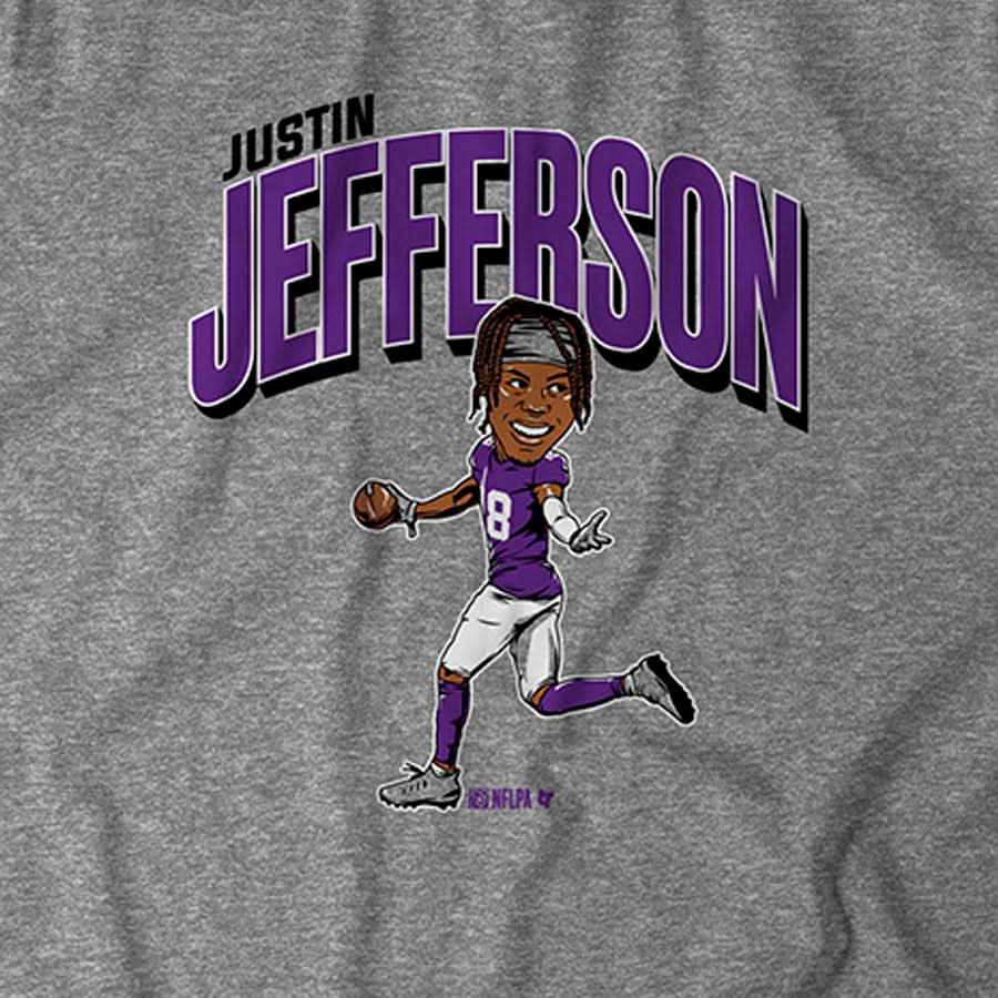 Justin Jefferson: Caricature