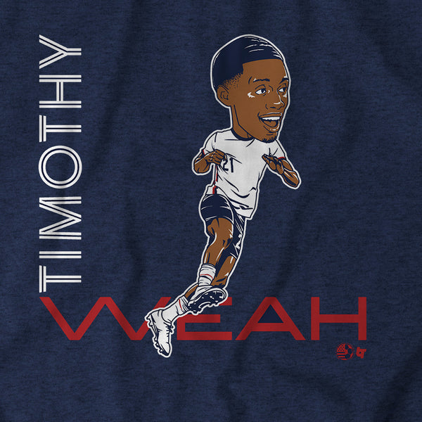Timothy Weah: Caricature