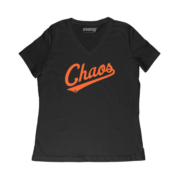 chaos comin orioles shirt