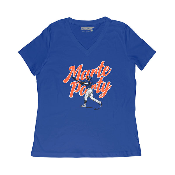 Starling Marte Party, Adult T-Shirt / Small - MLB - Sports Fan Gear | breakingt