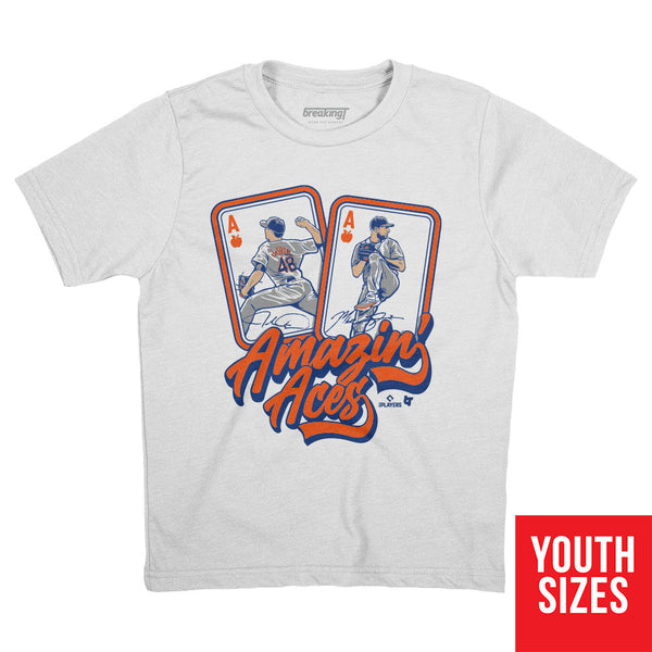 deGrom & Scherzer Amazin' Aces Shirt, NYC - MLBPA Licensed - BreakingT