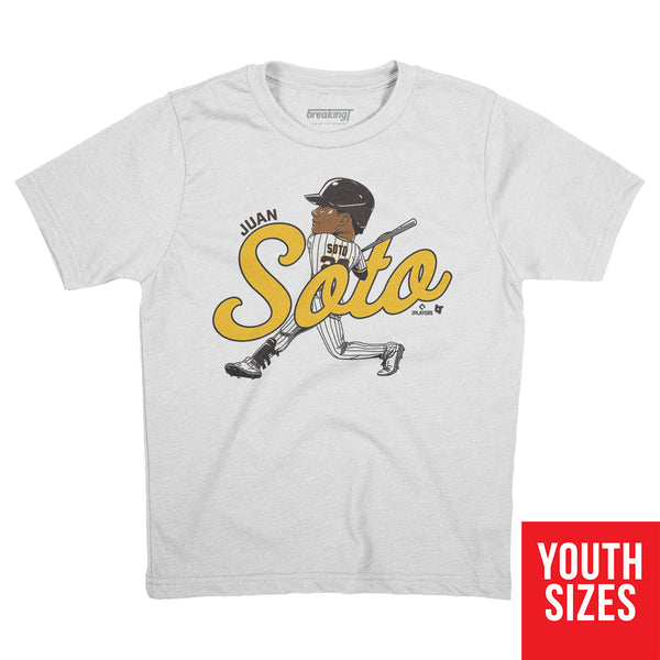 Juan Soto: Caricature Shirt, San Diego - MLBPA Licensed - BreakingT