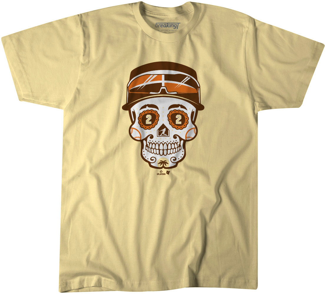 San Francisco Sugar Skull Shirt San Francisco Baseball Shirt 