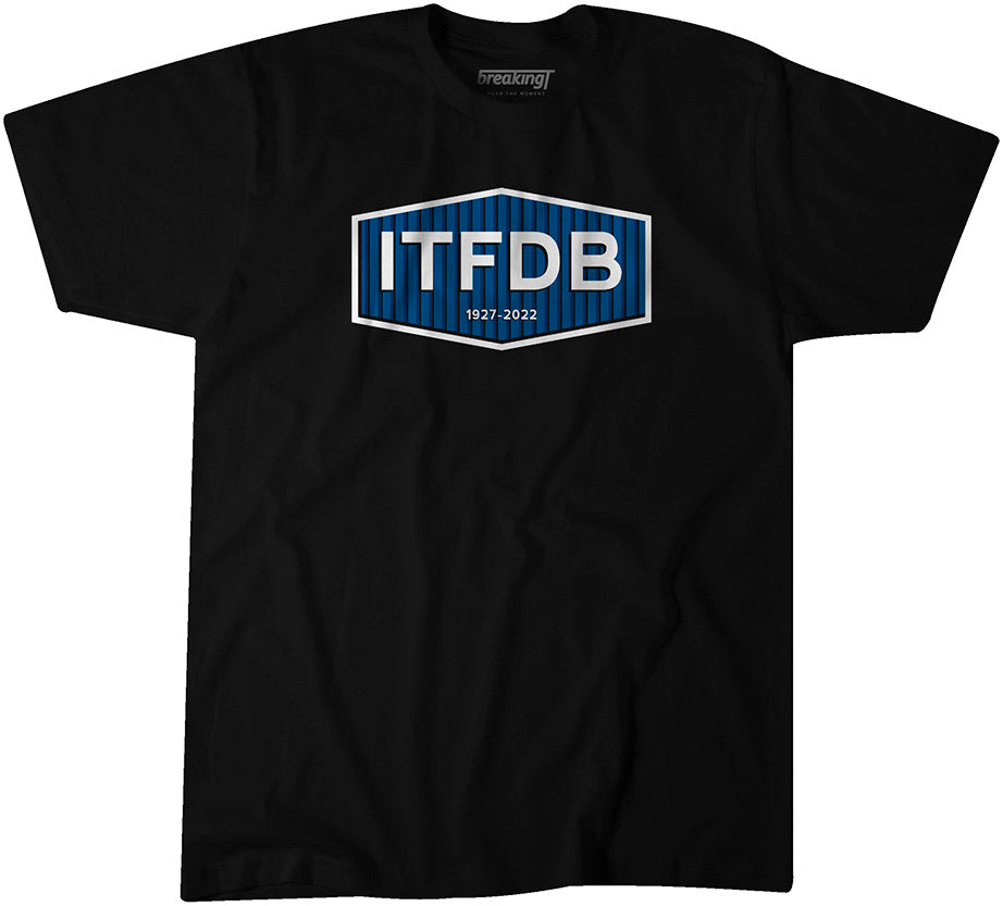 ITFDB 1927-2022, Adult T-Shirt / 4XL - MLB - Sports Fan Gear | breakingt