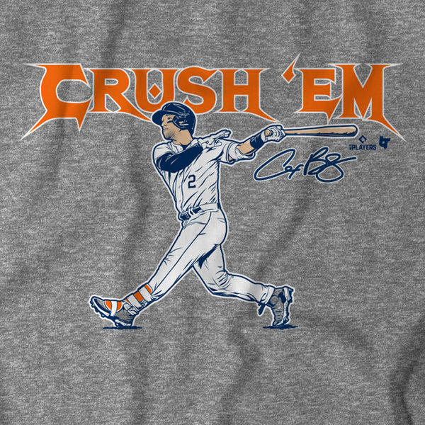 Houston Astros Alex Bregman Crush 'Em Shirt