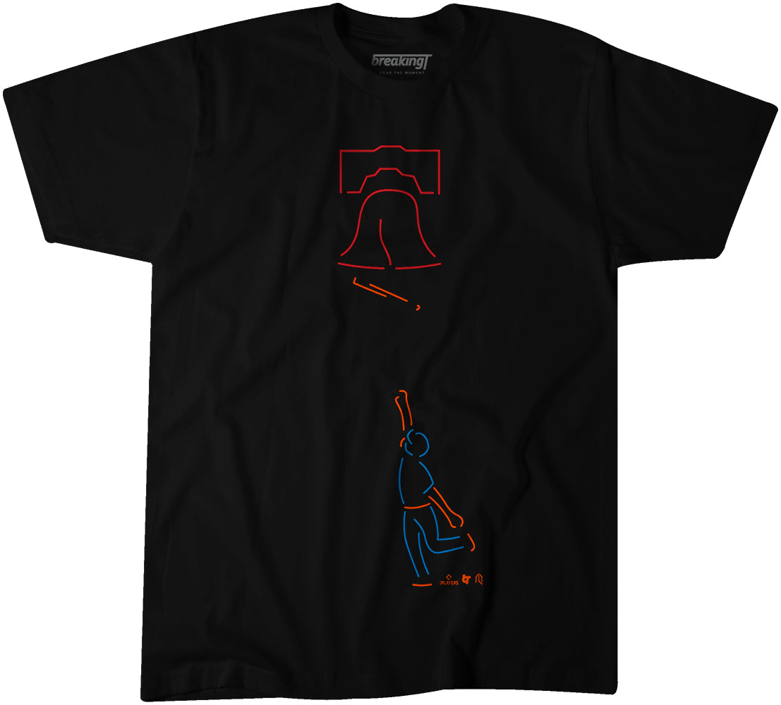Mark Canha: Neon Bat Flip, Adult T-Shirt / Small - MLB_AthleteLogos - Sports Fan Gear | breakingt