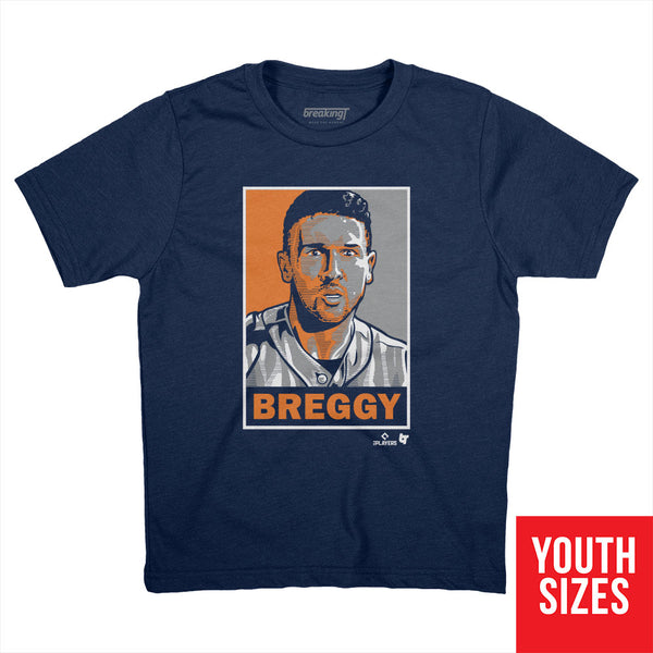 Alex Bregman: The breggy Stare, Women's V-Neck T-Shirt / Medium - MLB - Sports Fan Gear | breakingt