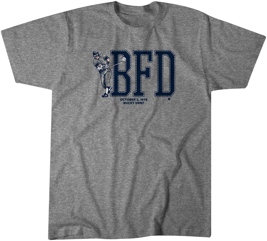 Bucky Dent Shirt, BFD, New York Baseball - MLBPAA Licensed - BreakingT