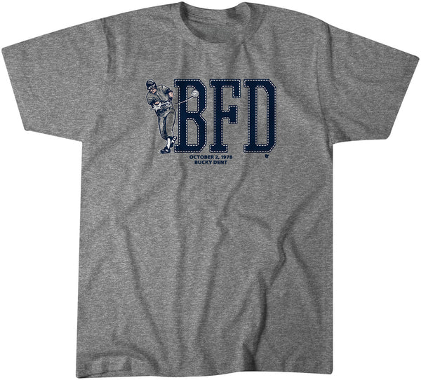 Bucky Dent: BFD, 3XL - MLB - Gray - Sports Fan Gear | breakingt