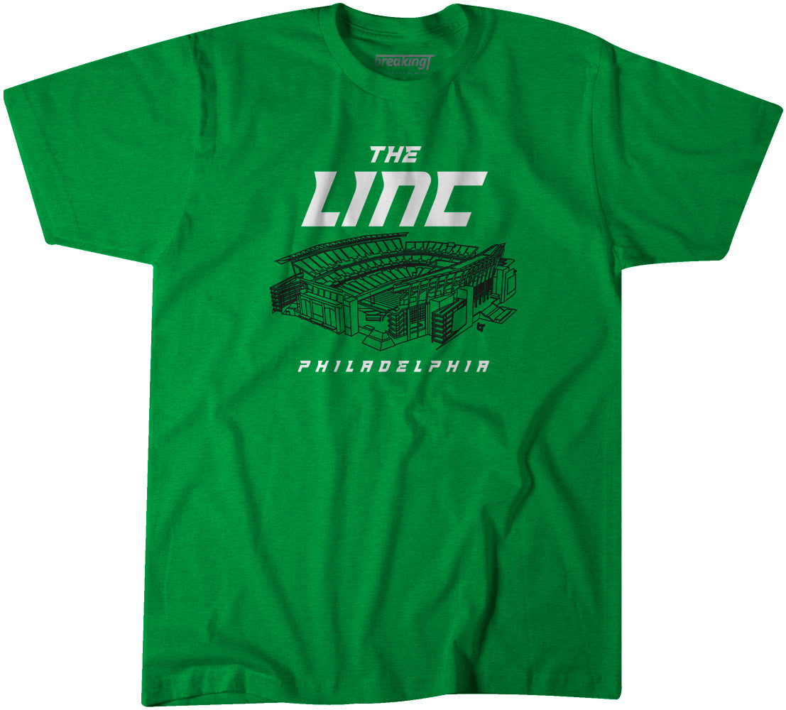 Philadelphia eagles kelly green stadium wave shirt, hoodie