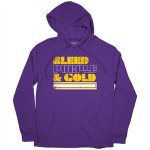 Bleed Purple & Gold T-Shirt | Minnesota Pro Football