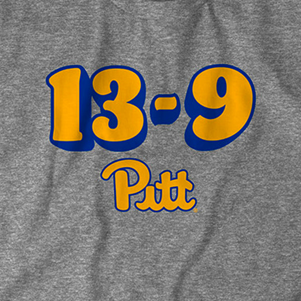 Pitt Football: 13-9