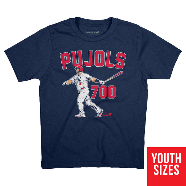 Albert Pujols: 700 Shirt, St. Louis - MLBPA Licensed - BreakingT