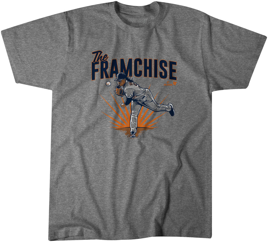 Framber VALDEZ: The Framchise, Adult T-Shirt / Medium - MLB - Sports Fan Gear | breakingt