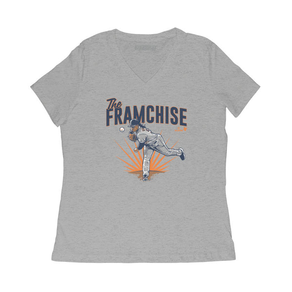 Framber VALDEZ: The Framchise, Adult T-Shirt / Medium - MLB - Sports Fan Gear | breakingt