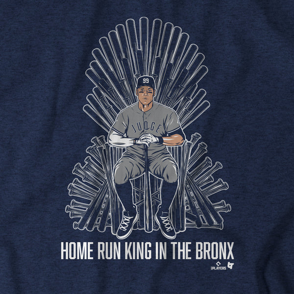 Aaron Judge: Home Run King in The Bronx, Hoodie / Extra Large - MLB - Sports Fan Gear | breakingt