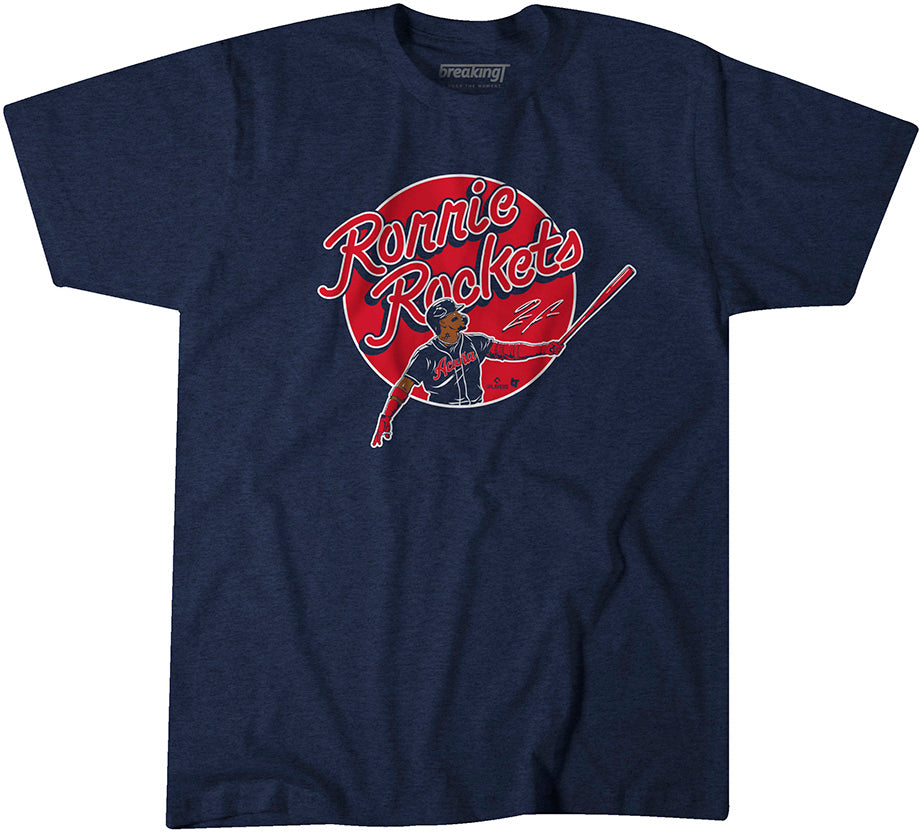 Ronald Acuña Jr: Caricature, Youth T-Shirt / Medium - MLB - Sports Fan Gear | breakingt