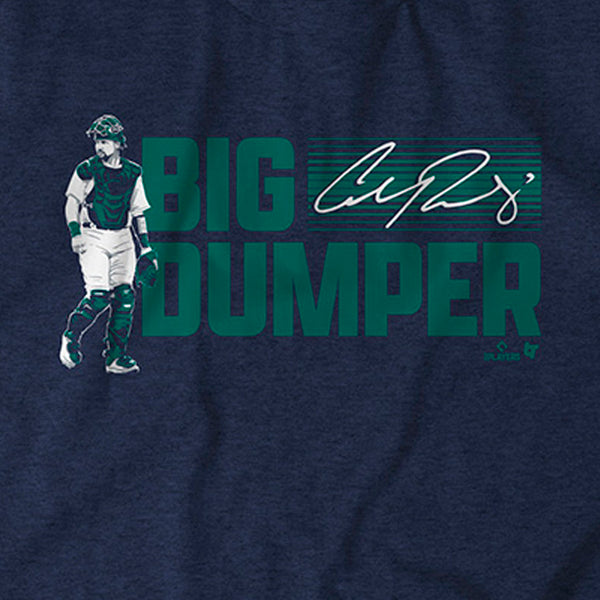 Big Dumper Cal Raleigh Seattle Mariners Funny Fan Gear Catcher 