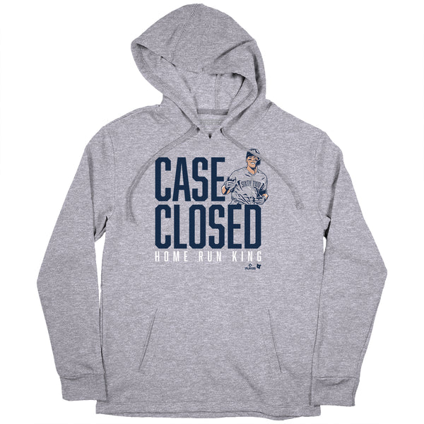 Aaron Judge: Case Closed, Hoodie / Large - MLB - Sports Fan Gear | breakingt