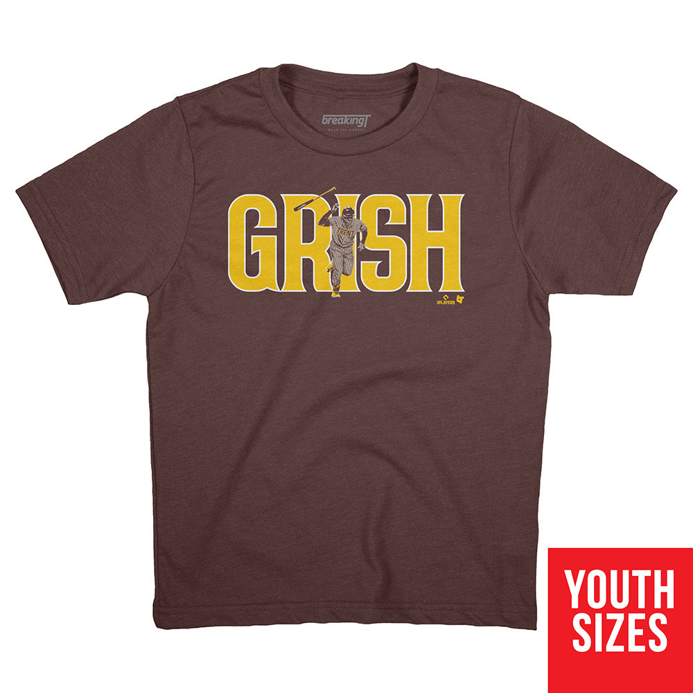 Trent Grisham: GRISH Shirt, San Diego - MLBPA Licensed
