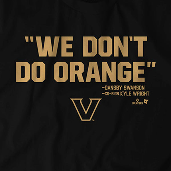 Vanderbilt Baseball: We Don't Do Orange