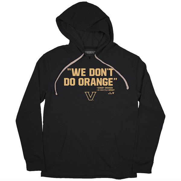 Vanderbilt Baseball: We Don't Do Orange