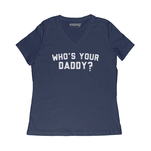 TooLoud Who's Your Daddy Mens T-Shirt 3XL / Grey