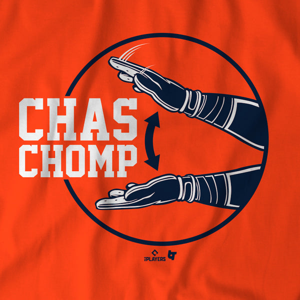 Chas McCormick: Chas Chomp, Youth T-Shirt / Orange / Small - MLB - Orange - Sports Fan Gear | breakingt