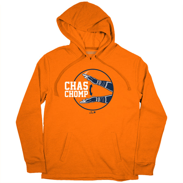 Chas McCormick: Chas Chomp, Adult T-Shirt / Navy / Small - MLB - Navy - Sports Fan Gear | breakingt
