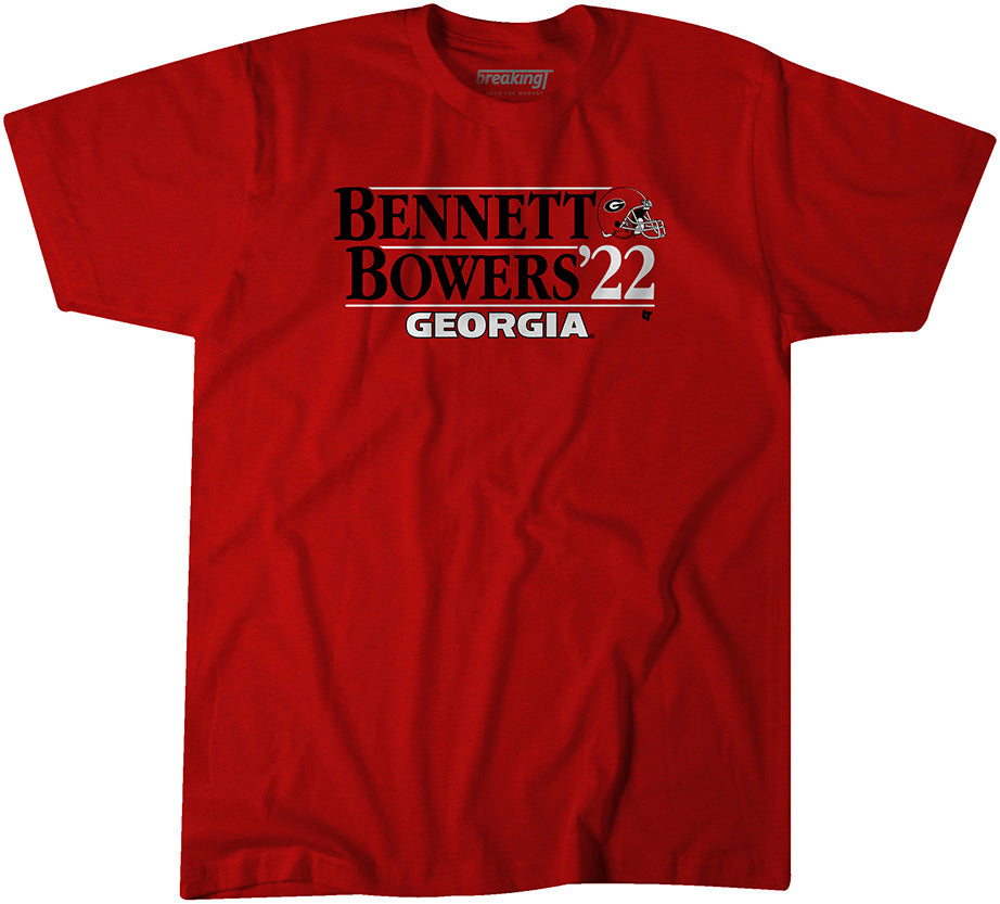 University of Georgia Brock Bowers #19 Short Sleeve T-Shirt