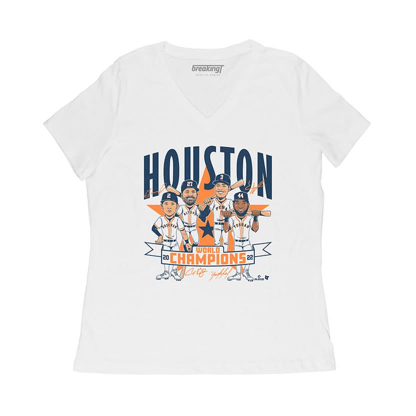 Houston: 2022 World Champions Caricature