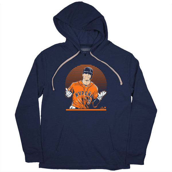 Jeremy Pena Houston Astros MVPena Shrug Sunset T-shirt, hoodie