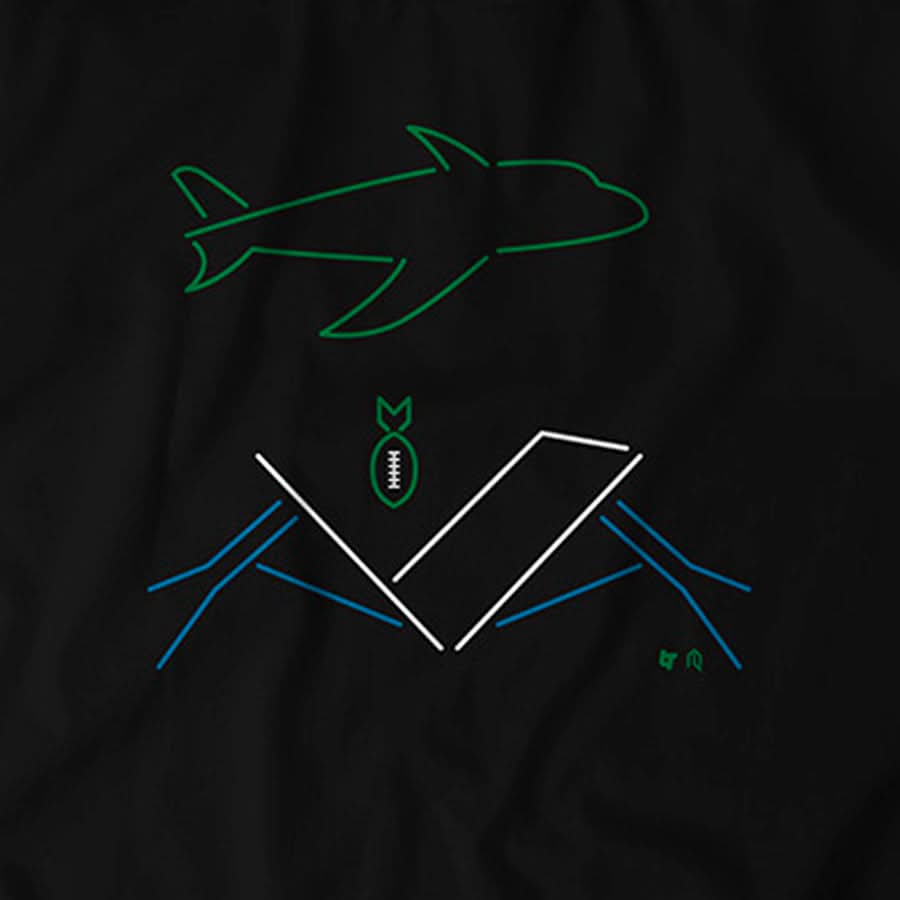 New York Bombs Buffalo Neon T-Shirt | New York NFL_AthleteLogos