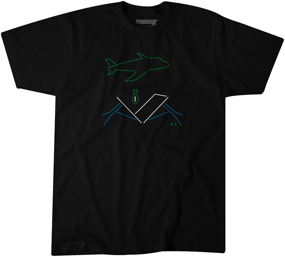 New York Bombs Buffalo Neon T-Shirt | New York NFL_AthleteLogos
