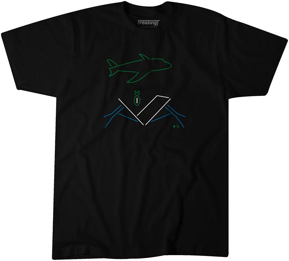 New York Bombs Buffalo Neon T-Shirt | New York NFL_AthleteLogos