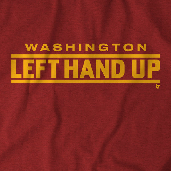 Washington Left Hand Up