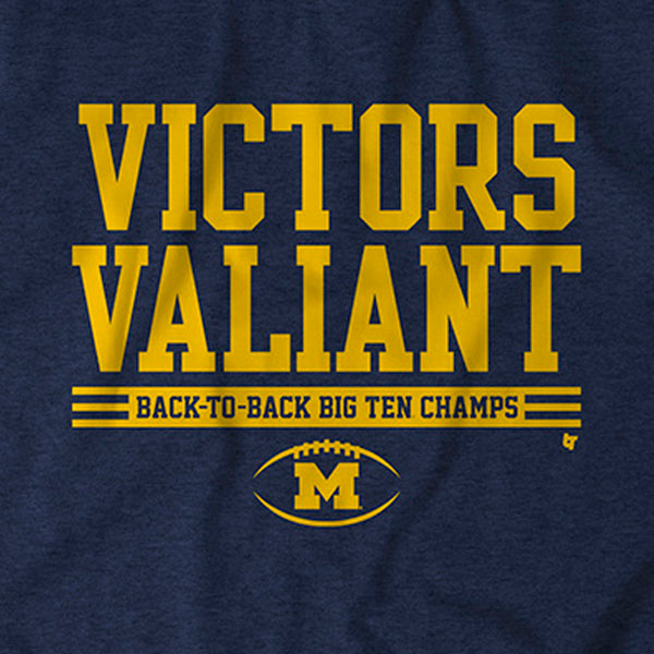 Michigan Football: Victors Valiant B1G Champs