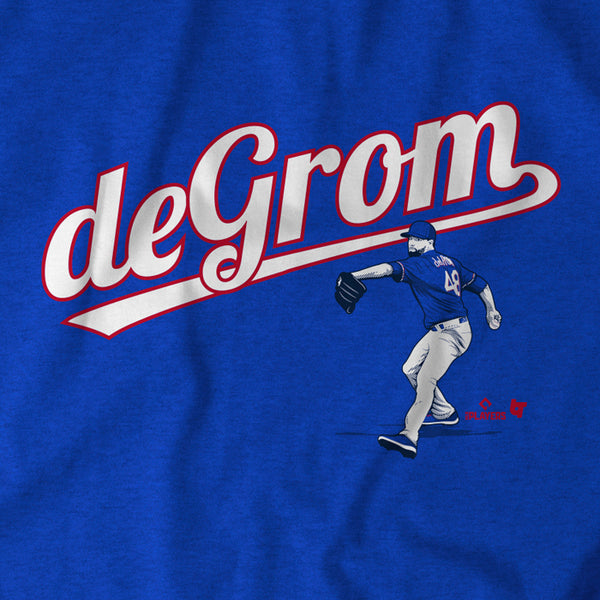 Jacob deGrom Texas Baseball T-Shirt - MLB Players Inc. - BreakingT