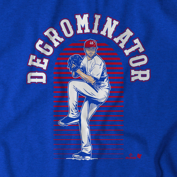 Jacob deGrom: deGrominator, Adult T-Shirt / Medium - MLB - Sports Fan Gear | breakingt
