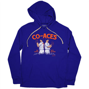 Max Scherzer and Justin Verlander: Co-Aces Adult T-Shirt